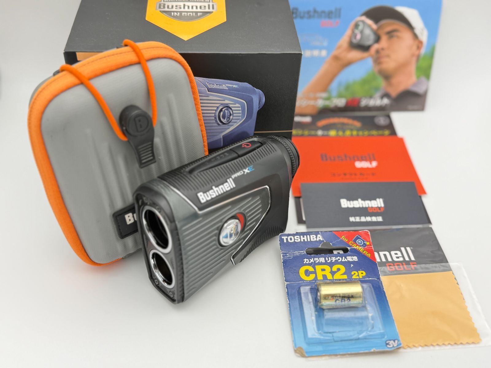 【美品/オマケ付き】Bushnell Pro XE ピンシーカープロ ジョルト ゴルフ用レーザー距離計