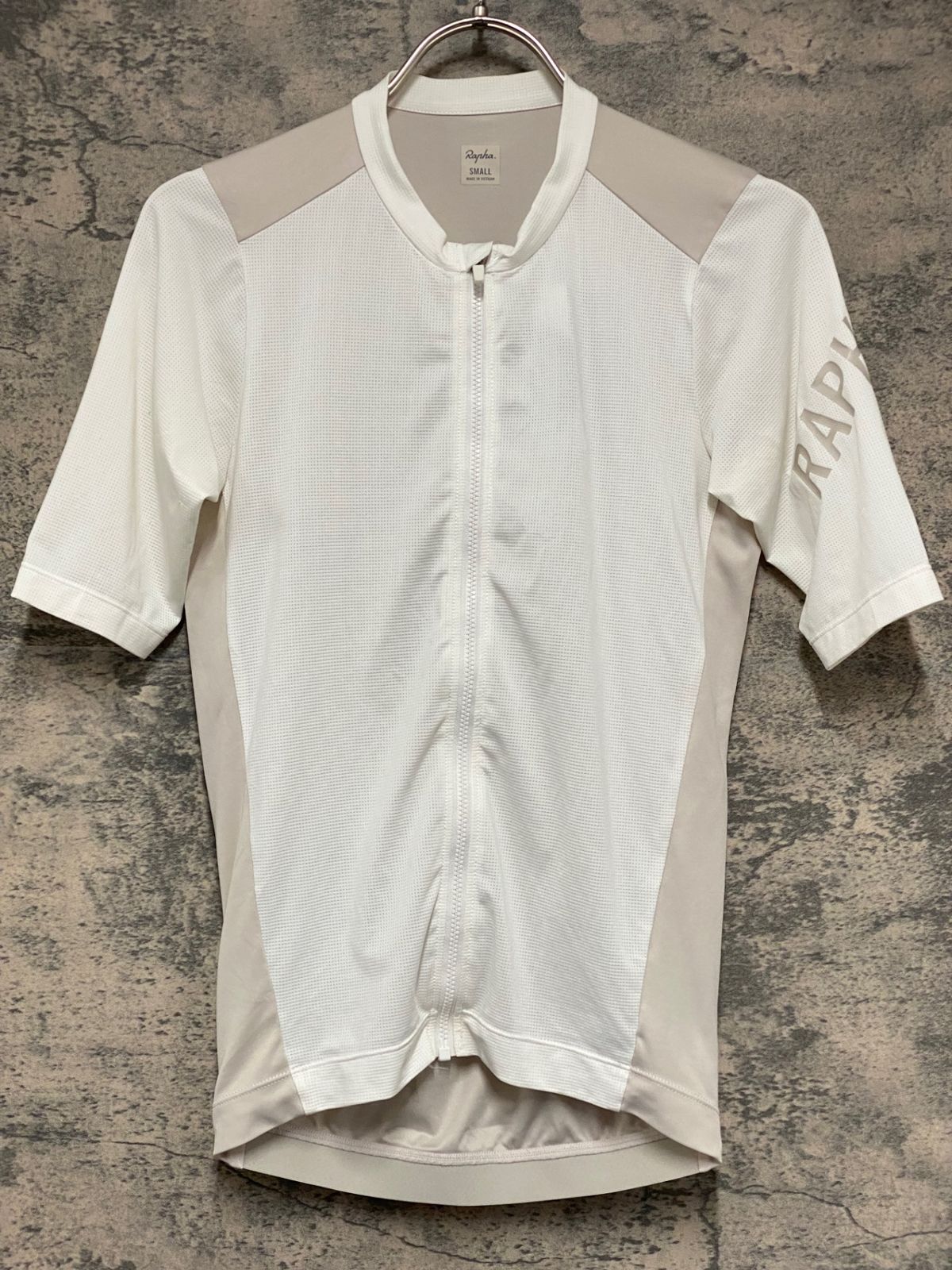 KM416 ラファ Rapha MENS PRO TEAM JERSEY 半袖 サイクルジャージ 白 ベージュ S 7,584円