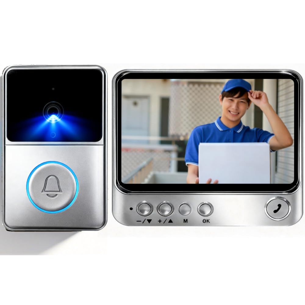 ドアホン  簡単 取り付け アイホン ワイヤレステレビドアホン WL-11