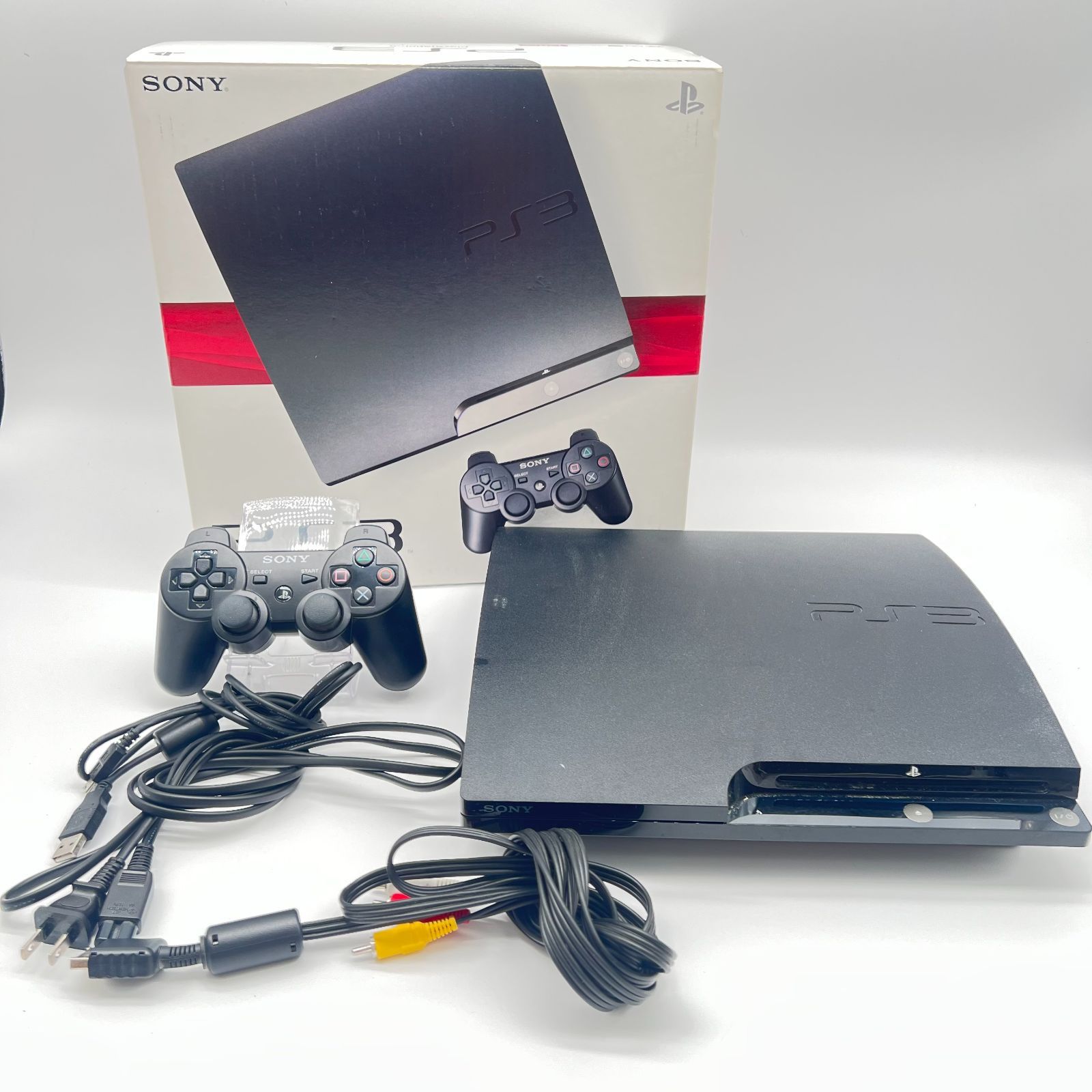 【動作品】PlayStation®3 120GB チャコール・ブラック (CECH-2000A) 完品