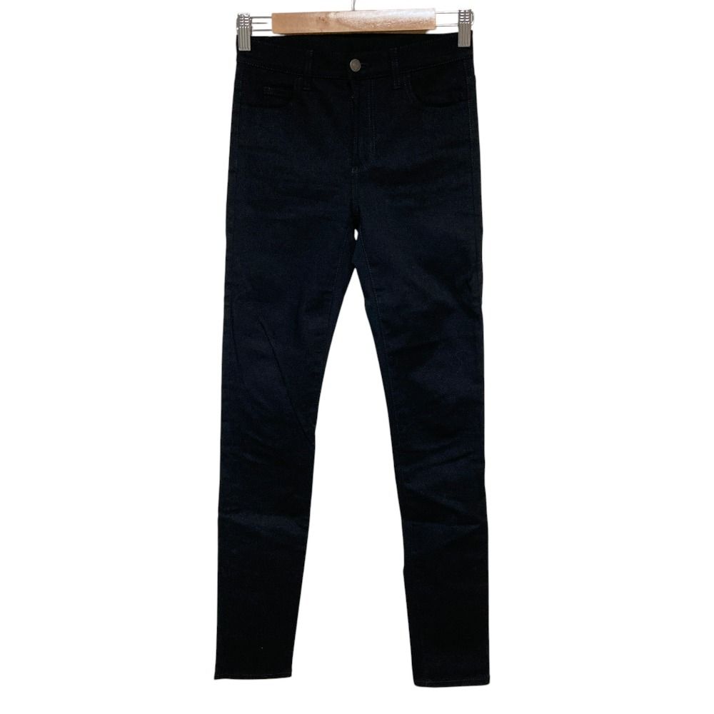 美品 GUCCI グッチ ストレッチ スキニージーンズ デニムパンツ 470225 XR552 サイズ23 ブラック レディース 古着 中古 USED
