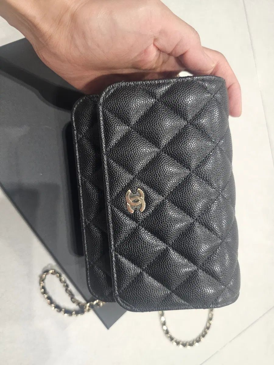 シャネル Classic ミニwoc 샴골