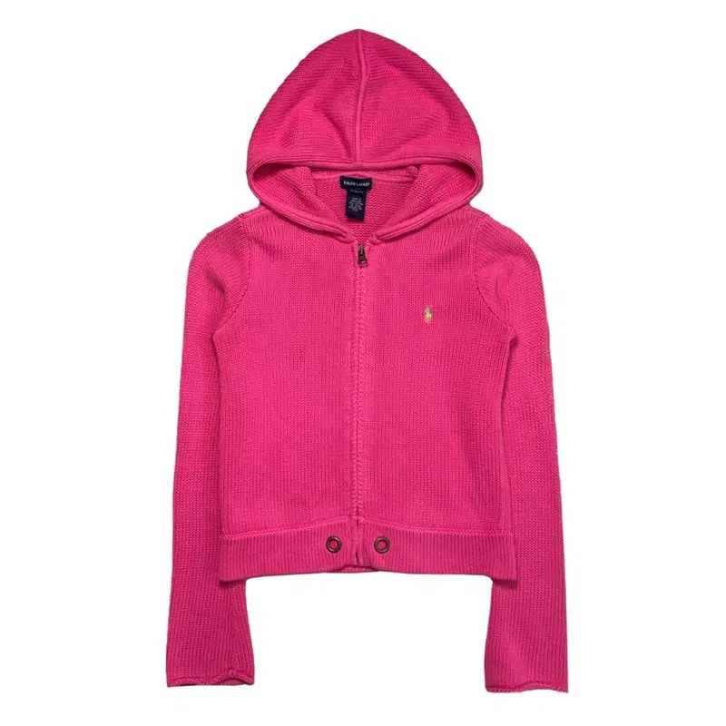 RALPH LAUREN GIRLS ニットジップアップ L(12/14)