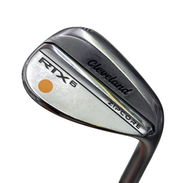 【中古】 クリーブランド Cleveland RTX-6 ZIPCORE ツアーサテン 52°/10° MID ウェッジ WG Dynamic Gold (フレックスS) メンズ 男性用 右利き 右用 Cランク ゴルフクラブ
