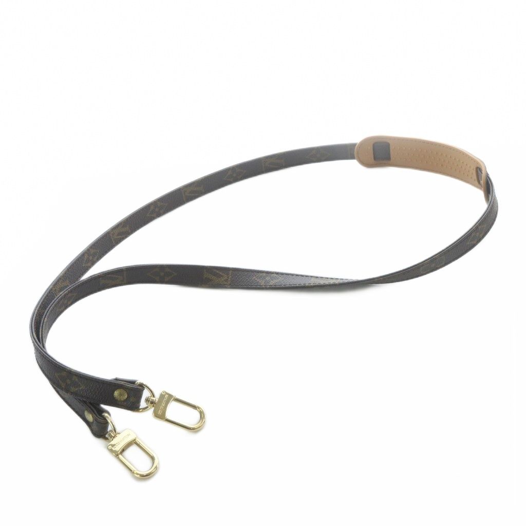 ルイヴィトン LOUIS VUITTON ショルダー紐 ショルダーストラップ モノグラム PVC 茶色