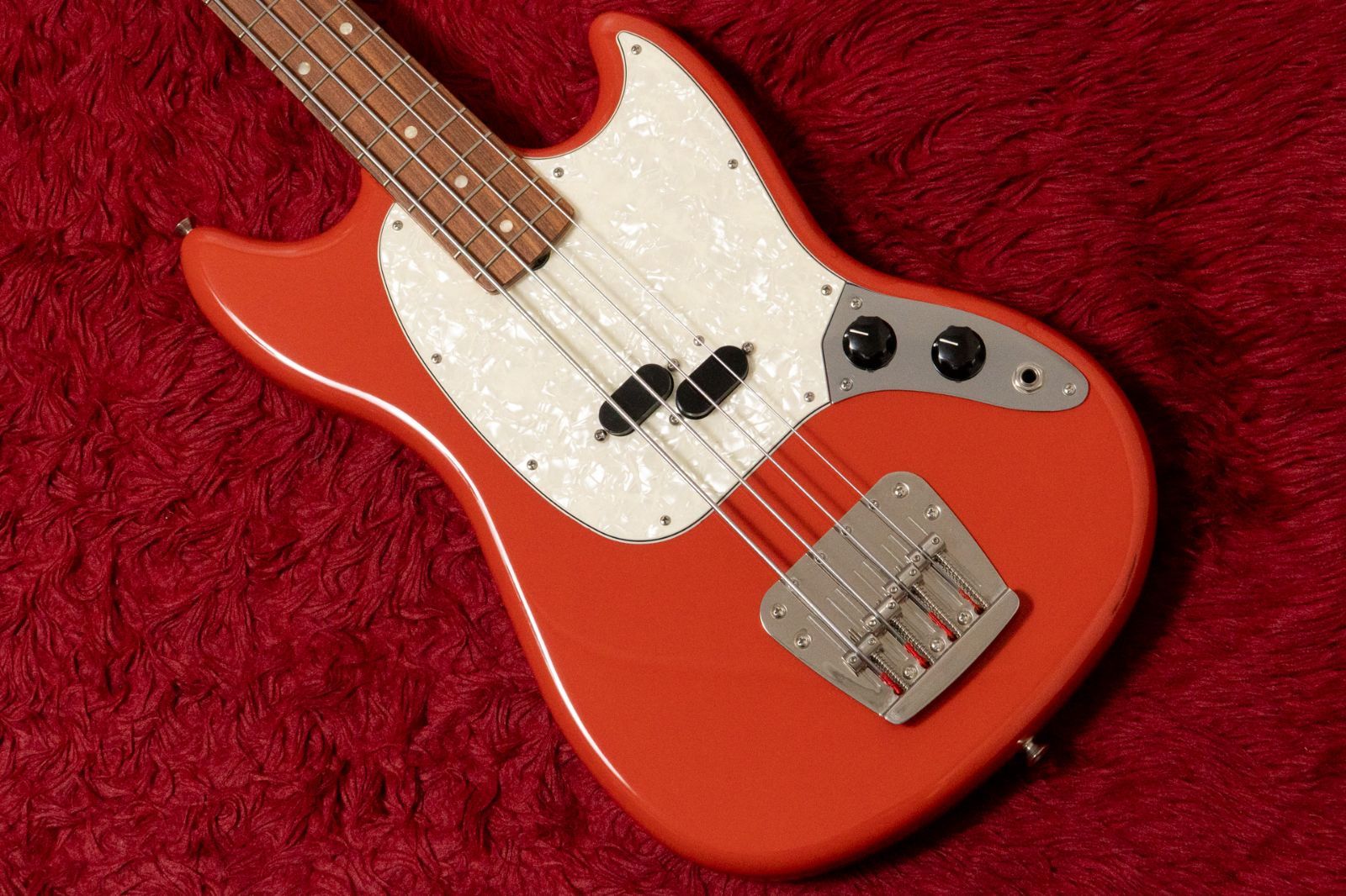 【used】Fender / Vintera 60s Mustang Bass Fiesta Red 2022 3.530kg #MX22060451【GIB横浜】エレキベース