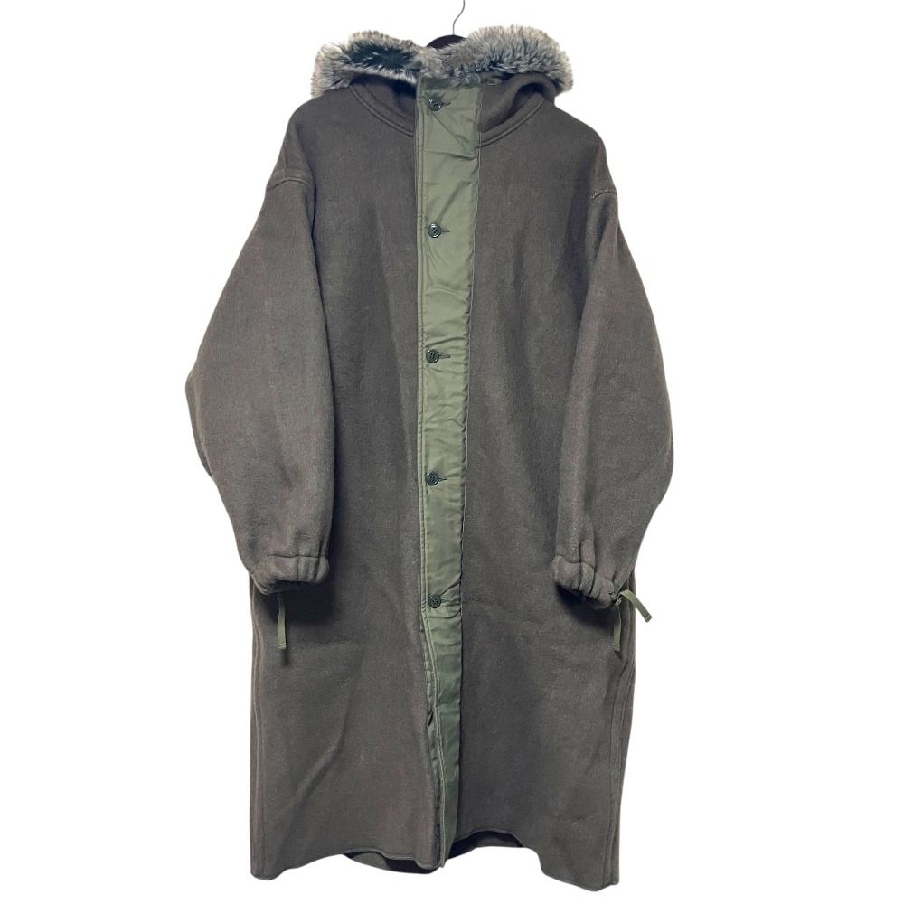 美品 25AW HYKE ハイク M-43 FIELD PARKA LINER COAT フィールドパーカー ライナーコート 252-17536 サイズ1 カーキ メンズ 古着 中古 USED 26,426円