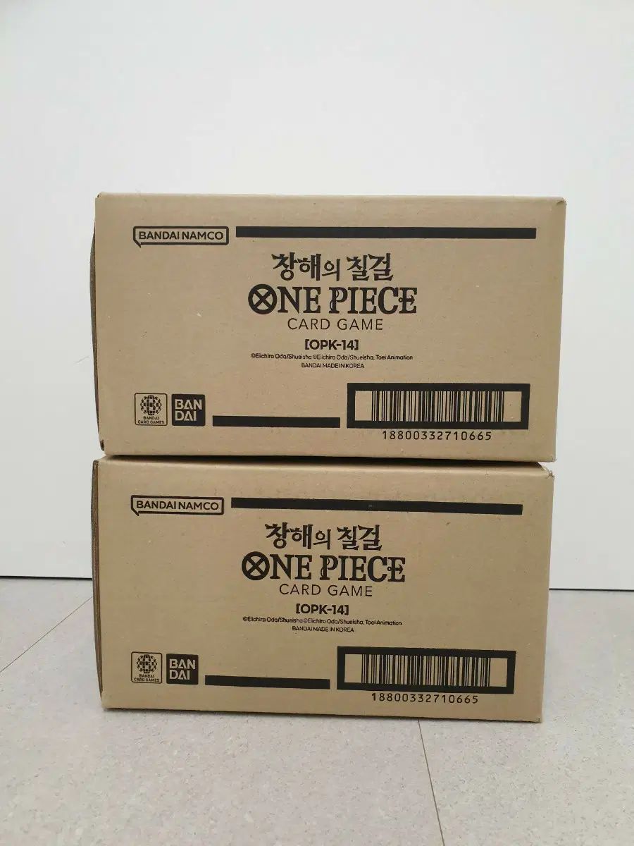 ONE PIECEカード ハン(HAN)版 OPK14 2カートン 出品