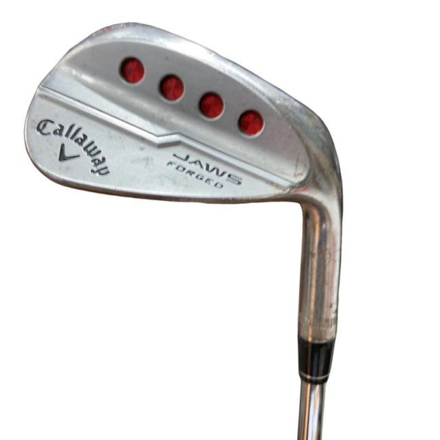 【中古】 キャロウェイ JAWS FORGED ノーメッキ(CE限定) 48°/10° ウェッジ WG 純正特注シャフト (フレックスS) メンズ 男性用 右利き 右用 Cランク ゴルフクラブ