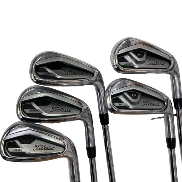 【中古】 タイトリスト Titleist T300(2021) 5S アイアンセット IR NS PRO 880 AMC (フレックスS) メンズ 男性用 右利き 右用 Cランク ゴルフクラブ 42,581円