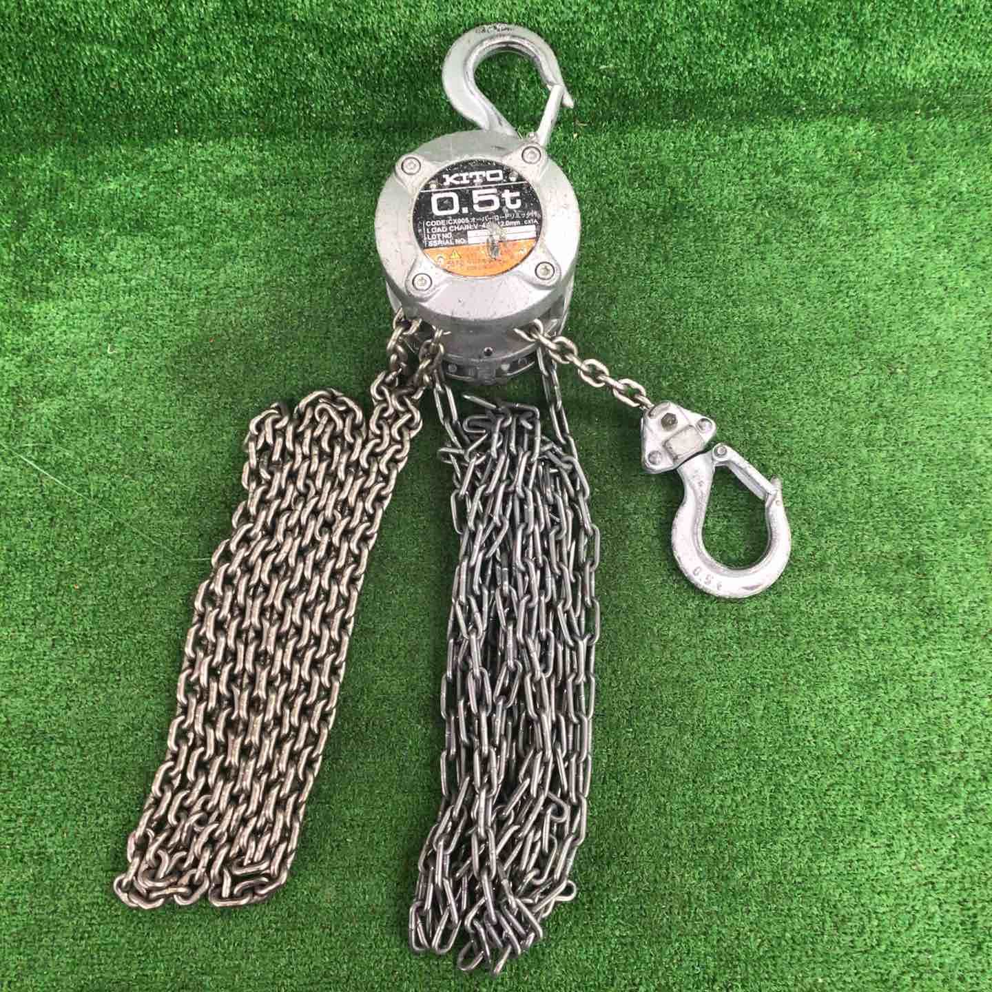 ★KITO(キトー) チェーンブロック CX005 (CX1A)【川崎店】 11,417円