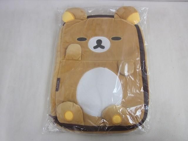 [Unopened] Anime Rilakkuma Cuddly A4 Size PC Pouch Association Computer Case