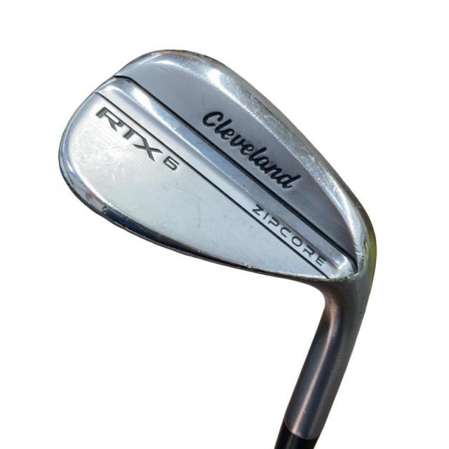 【中古】 クリーブランド Cleveland RTX-6 ZIPCORE ツアーサテン 56°/12° FULL ウェッジ WG Dynamic Gold (フレックスS) メンズ 男性用 右利き 右用 Dランク ゴルフクラブ
