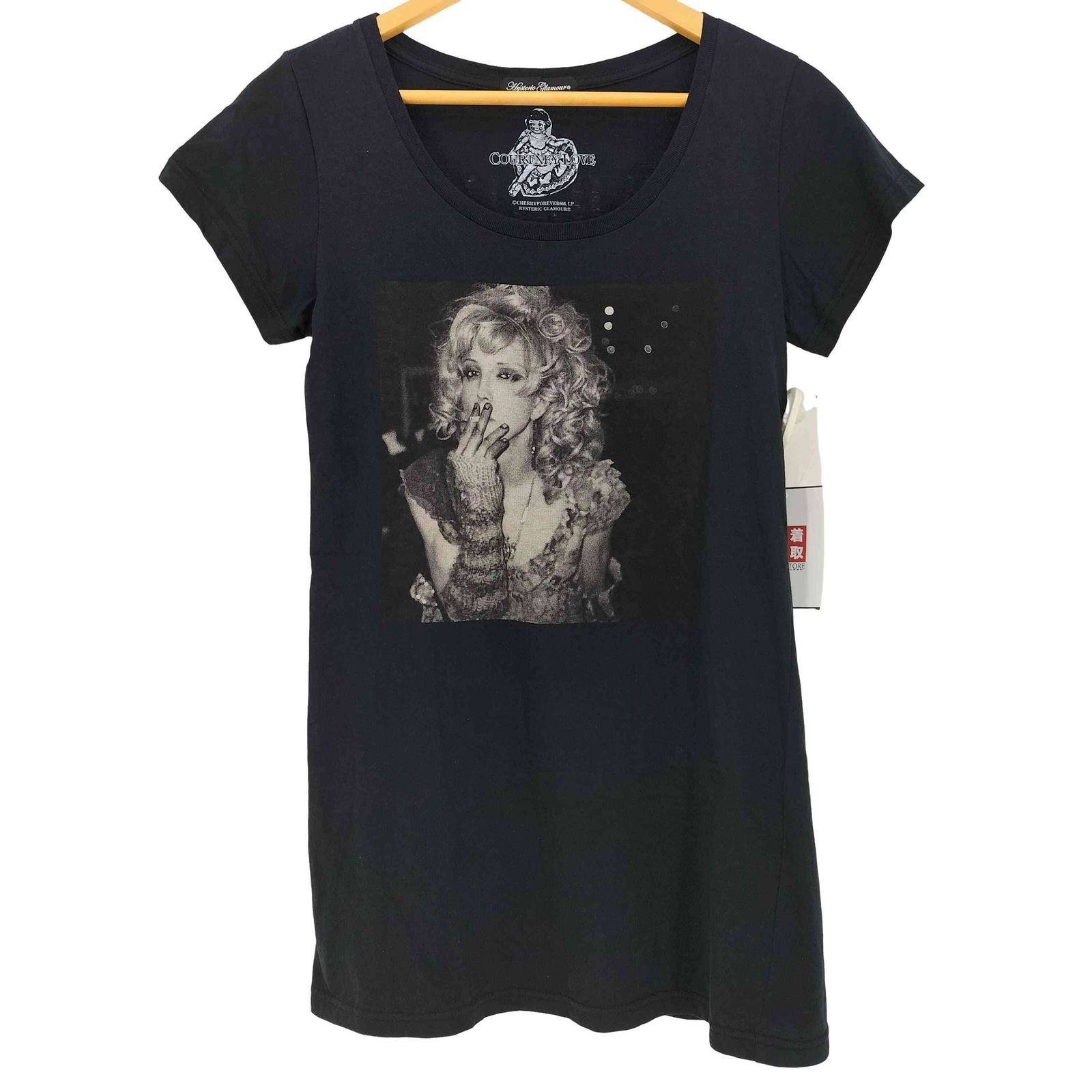 ヒステリックグラマー HYSTERIC GLAMOUR COURTNEY LOVE 両面プリント 半袖 Tシャツ レディース FREE 7,886円
