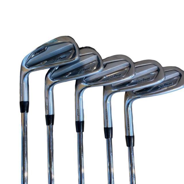 【中古】 タイトリスト Titleist T100 5S レフティ アイアンセット IR NS PRO MODUS3 TOUR105 (フレックスS) メンズ 男性用 左利き レフティ 左用 Cランク ゴルフクラブ