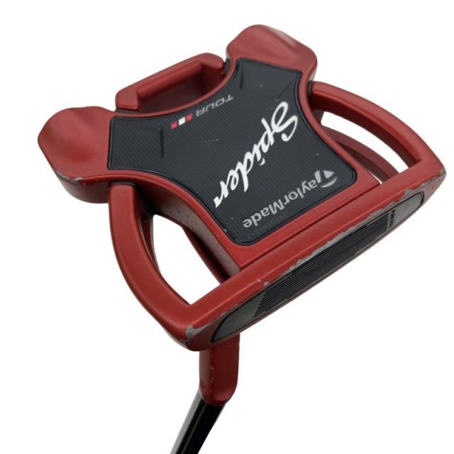 【中古】 テーラーメイド Spider Tour RED 34インチ パター PT スチール (フレックスその他) メンズ 男性用 右利き 右用 Dランク ゴルフクラブ