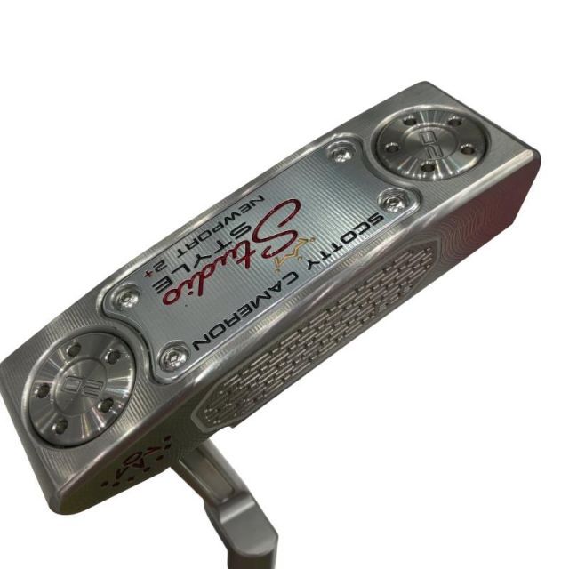 【中古】 タイトリスト SCOTTY CAMERON STUDIO STYLE NEWPORT 2 PLUS(2025) 33インチ パター PT スチール (フレックスその他) メンズ 男性用 右利き 右用 Cランク ゴルフクラブ