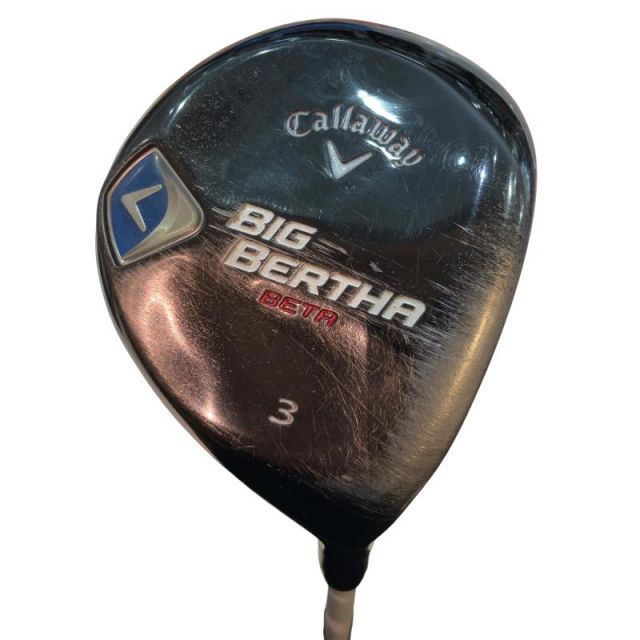 【中古】 キャロウェイ BIG BERTHA(2014) BETA 3W フェアウェイウッド FW AIR Speeder for BIG BERTHA(フェアウェイ) (フレックスR) メンズ 男性用 右利き 右用 Cランク ゴルフクラブ