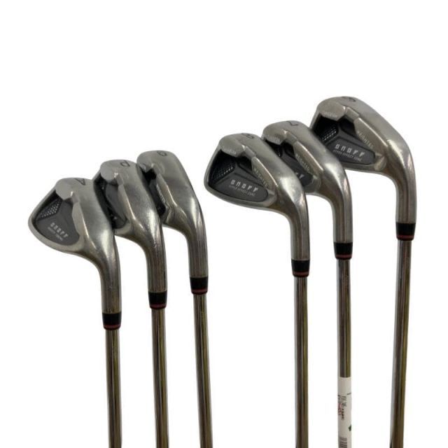 【中古】 ダイワ(グローブライド) ONOFF(2012) 6S アイアンセット IR NS PRO 850GH (フレックスR) メンズ 男性用 右利き 右用 Dランク ゴルフクラブ
