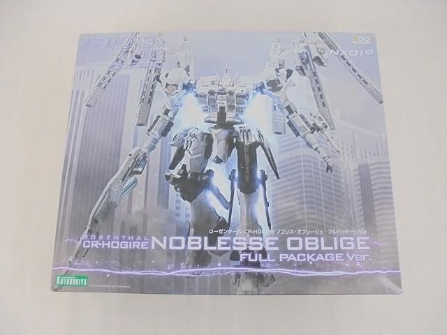 未組立 プラモデル コトブキヤ ローゼンタール CR-HOGIRE ノブリス オブリージュ フルパッケージVer. 8,740円