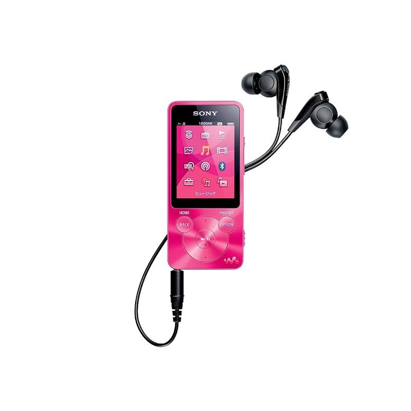 ソニー SONY ウォークマン Sシリーズ NW-S14 : 8GB Bluetooth対応 イヤホン付属 2014年モデル ピンク NW-S14 P