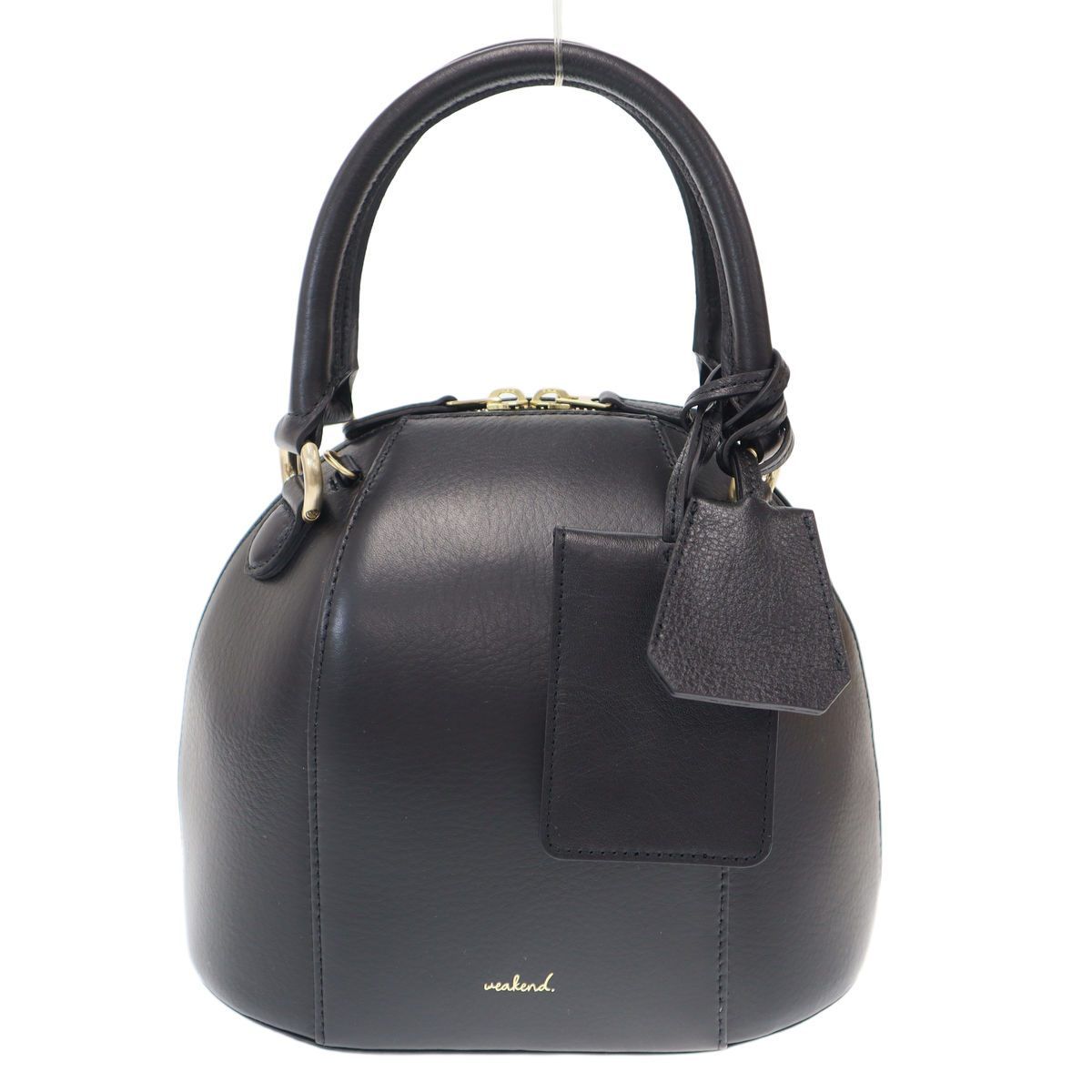 Weakend ウィークエンド 2WAY ショルダーハンドバッグ 23AW007 ブラック 22,630円