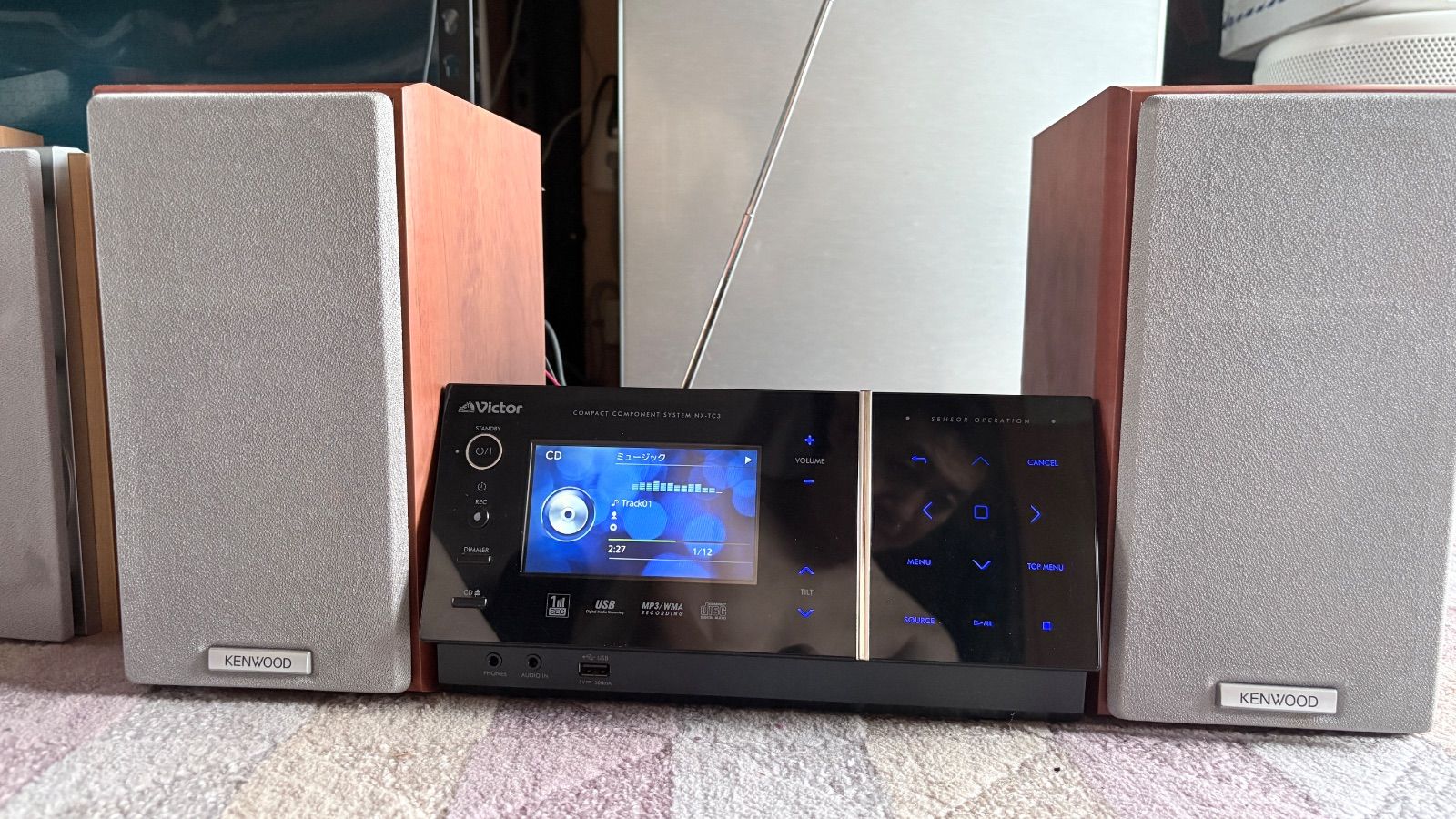 Victor NX-TC3 (CA-NXTC3-B) CD COMPOKENWOOD SPEAKER