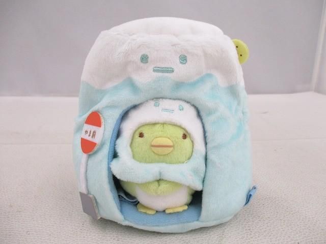ホビー すみっコぐらし展 やま ぺんぎん? てのりぬいぐるみ 中古品