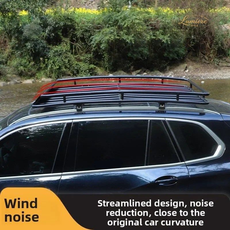 ROOF RACK SUV BAR-FREE FRAME CAR ROOF RACK FRAME SUV TRAVEL RACK BASKET