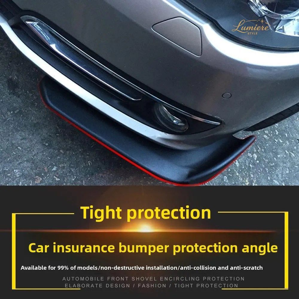 MODIFICATION PARTS ANTI-COLLISION CORNER BUMPER SPOILER FENDER ABS SCRATCH-PROOF WING FRONT SHOVEL CAR 7,824円