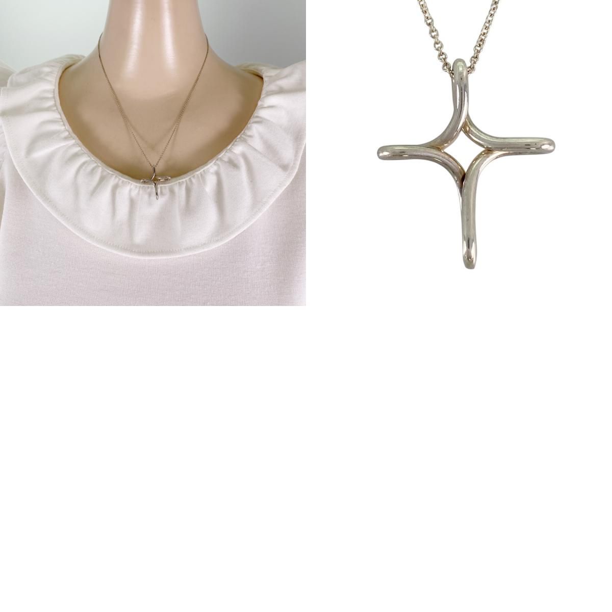 ティファニー TIFFANY&Co. インフィニティ クロス Sv925 ネックレス