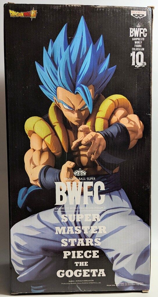 BANDAI SPIRITS アミューズメント一番くじ ドラゴンボール超 BWFC 造形天下一武道会3 SUPER MASTER STAR D賞 SSGSSゴジータ TWO DIMENSIONS (二次元彩色) 海外版