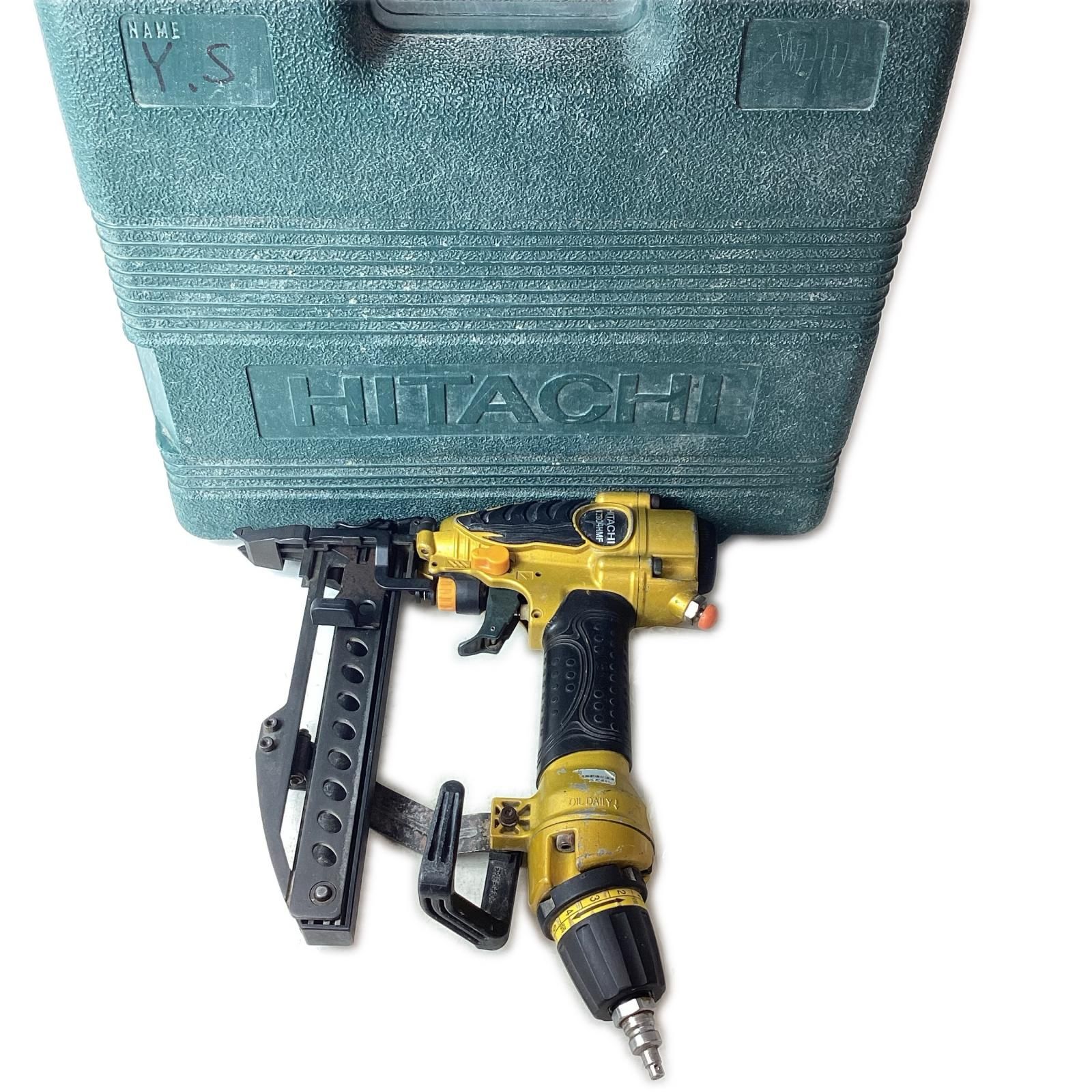 HITACHI 日立 電動タッカ 高圧 N3804HMF ゴールド ケース付 11,233円