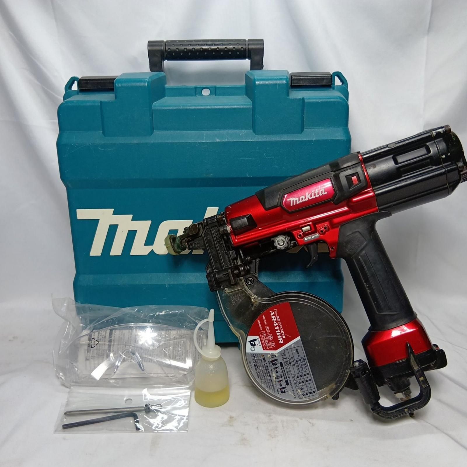 マキタ(Makita) AR411HR 高圧エアビス打ち機 赤 41mm