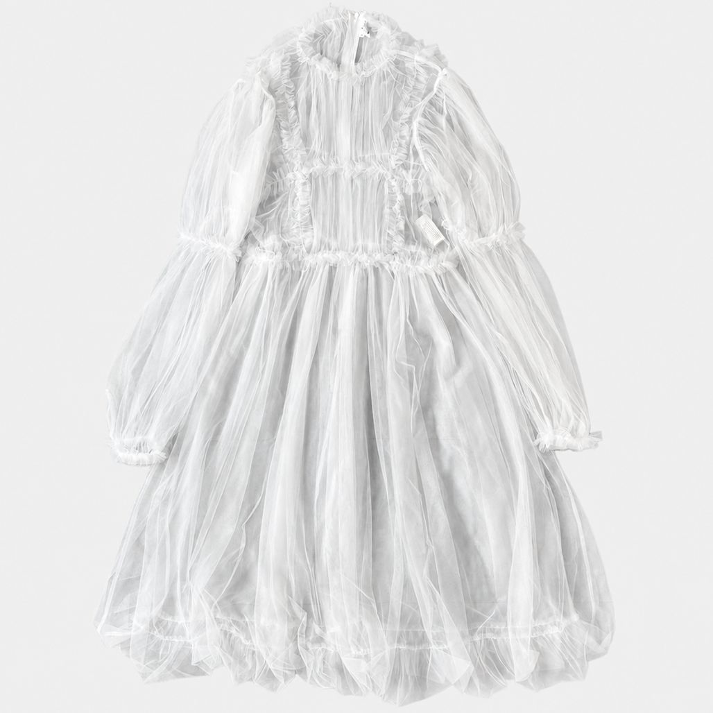 NOIR KEI NINOMIYA（ノワールケイニノミヤ） 2025SS チュールフリルドレス