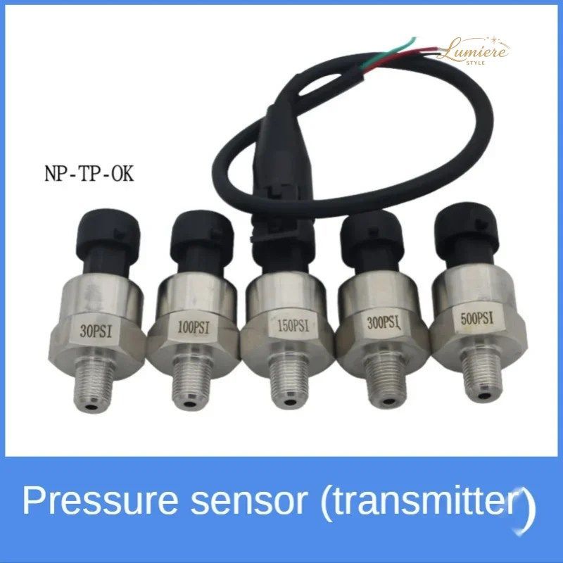FOREIGN TRADE SENSOR NPT1/8 PRESSURE SENSOR TRANSMITTER WATER GAS OIL PRESSURE TRANSMITTER PSI UNIT 7,238円