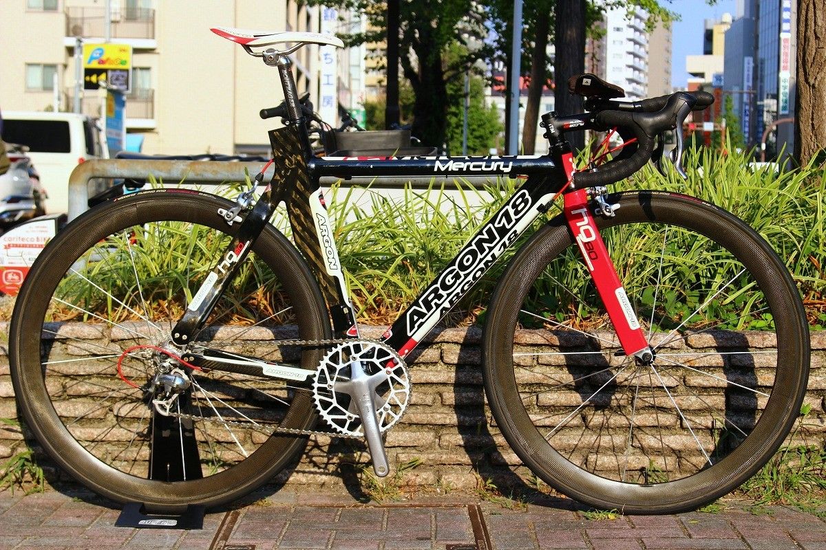 訳アリ アルゴン18 ARGON18 マーキュリー MERCURY 2007頃 Sサイズ アルテグラ 6600 10S アルミ/カーボン TTバイク 【名古屋店】