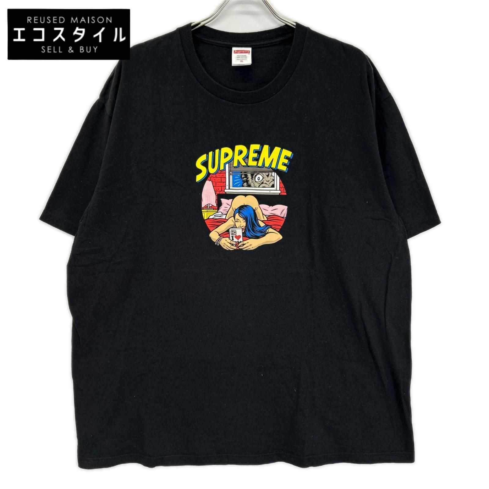 Supreme　シュプリーム　25SS ブラック Bedroom Tee ベッドルームTシャツ　XL 7,732円
