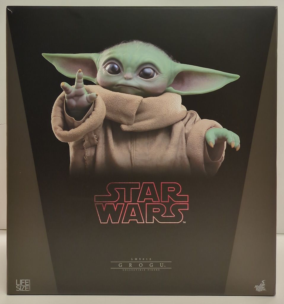 HOTTOYS LIFE SIZE MASTERPIECE SERIES THE MANDALORIAN GROGU