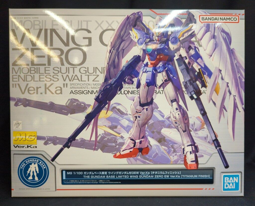 BANDAI SPIRITS MG/ガンダムベース限定 新機動戦記ガンダムW Endless Waltz ウイングガンダムゼロEW Ver.Ka チタニウムフィニッシュ