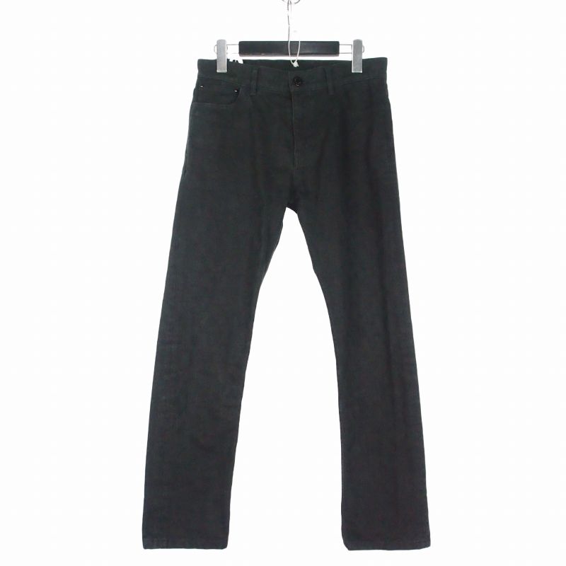 ルイヴィトン LOUIS VUITTON 21SS モノグラム ジャガード スリム デニムパンツ 国内正規 29インチ 黒 ブラック RM201Q QJQ HHD21W
