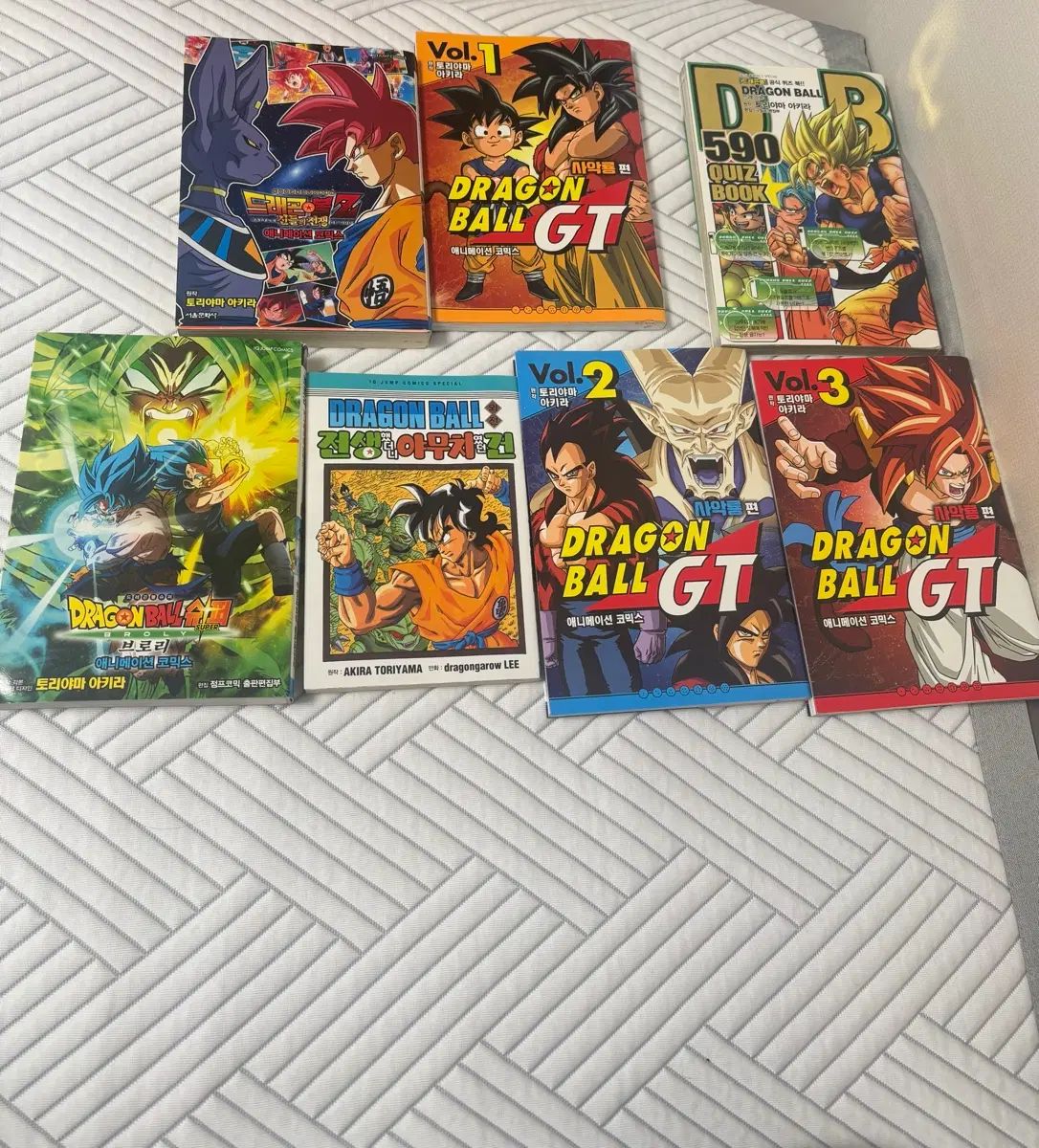 ドラゴンボール GT 1 2 3 巻+ドラゴンボールSUPER ブロリー編 ビィルス編＋外伝＋クイズBOOK まとめ売り
