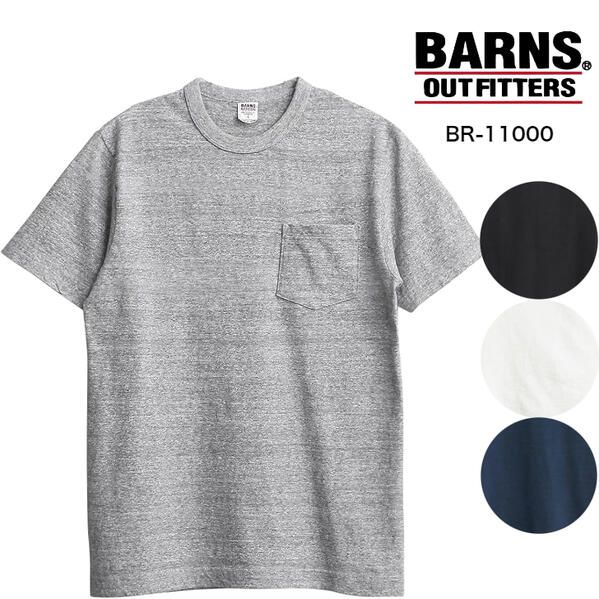 BARNS OUTFITTERS 吊編み Tシャツ クルーネック 日本製 バーンズ バレンタイン メンズ STANDARD TSURIAMI 丸胴 半袖 胸 ポケット TEE (2/2)