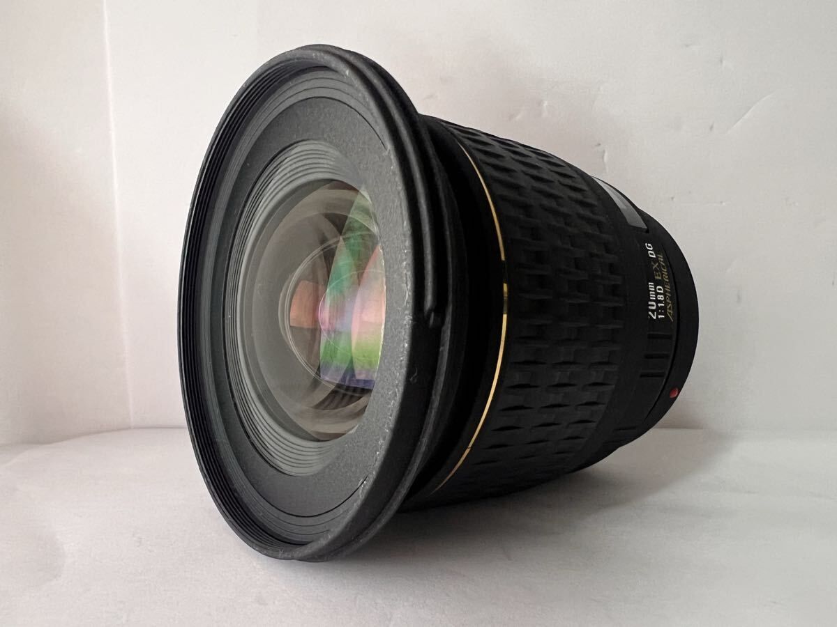 ★極上美品★ Sigma シグマ 20mm F1.8 D EX DG ASPHERICAL RF ソニー・ミノルタ Sony Minolta Aマウント ★動作確認済み #0518 #98