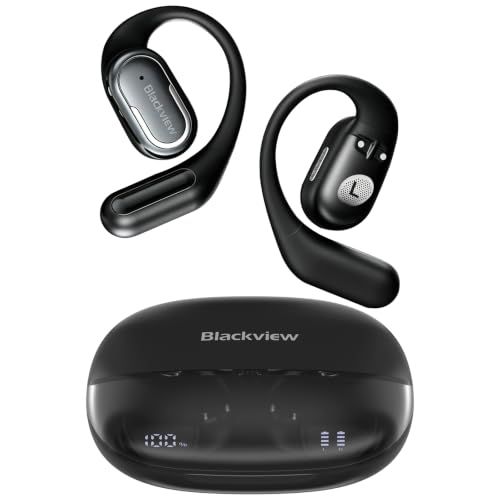 ☆新品☆Blackview（ブラックビュー）AirBuds 300 オープンイヤー イヤホン Bluetooth 6.0 耳掛け型 耳を塞がないイヤホン AAC対応 最大30時間再生 IPX5防水 タッチ操作 通勤 通学 ランニング 6df17736