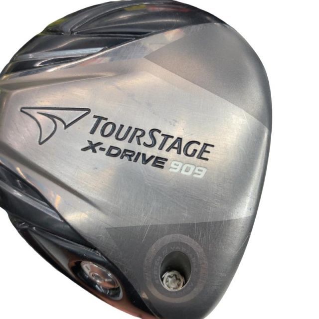 【中古】 ブリヂストン TOURSTAGE X-DRIVE 909 8.5° ドライバー DR Tour AD GT-7 (フレックスX) メンズ 男性用 右利き 右用 Cランク ゴルフクラブ