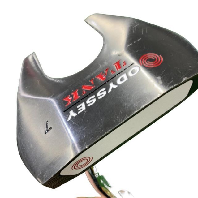 【中古】 オデッセイ TANK #7 MID 38インチ パター PT スチール (フレックスその他) メンズ 男性用 右利き 右用 Dランク ゴルフクラブ