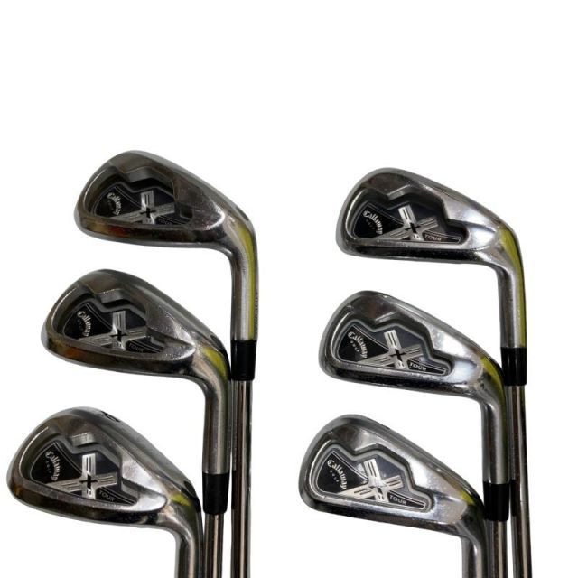 【中古】 キャロウェイ X TOUR 6S アイアンセット IR Memphis 10 DB (フレックスUNI) メンズ 男性用 右利き 右用 Dランク ゴルフクラブ