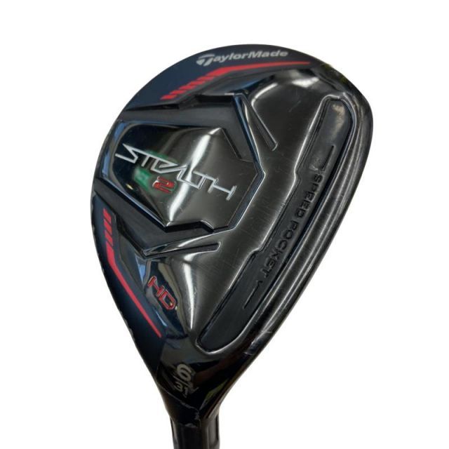 【中古】 テーラーメイド STEALTH2 HD U6 ユーティリティ UT TENSEI RED TM60(STEALTH UT) (フレックスR) メンズ 男性用 右利き 右用 Dランク ゴルフクラブ