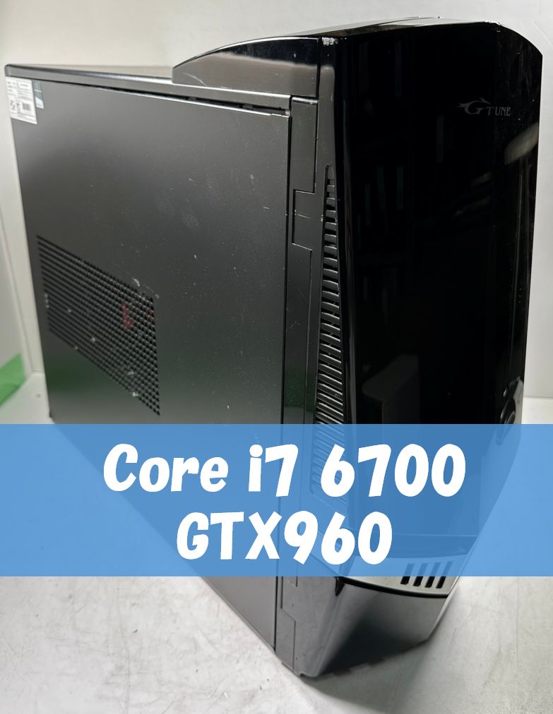 格安ゲーミング/i7 6700/gtx960/Windows11/Windows11home/M.2SSD128GB/HDD750GB/G-TUNE/mouse computer/NG-i650SA5-SP/メモリ8GB/マウスコンピューター